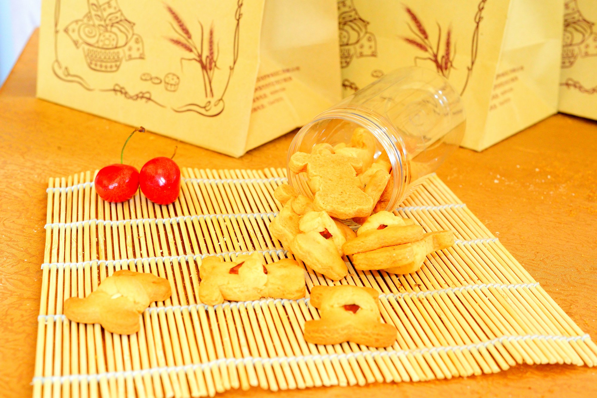 小熊杏仁兒童餅干